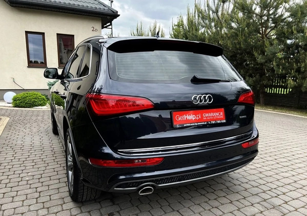 Audi Q5 cena 87800 przebieg: 199000, rok produkcji 2016 z Kolbuszowa małe 596